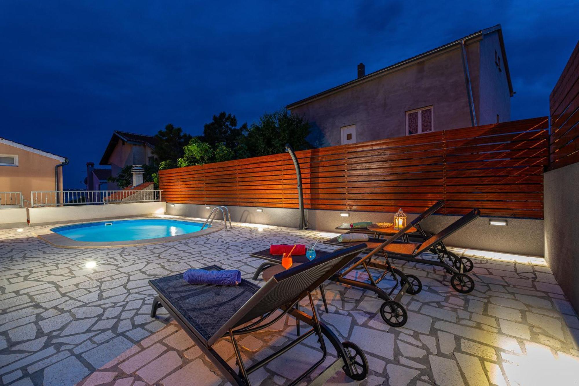 Villa Nika Jasenice  Luaran gambar